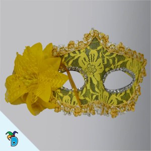 Antifaz Veneciano con Flor
